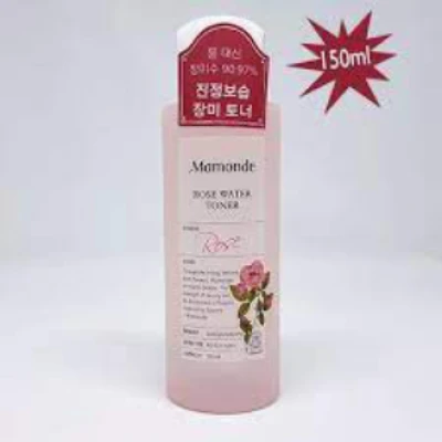 (MAMONDE) Nước Hoa Hồng Không Cồn Dưỡng Ẩm Mamonde Rose Water Toner 250ml +150ml