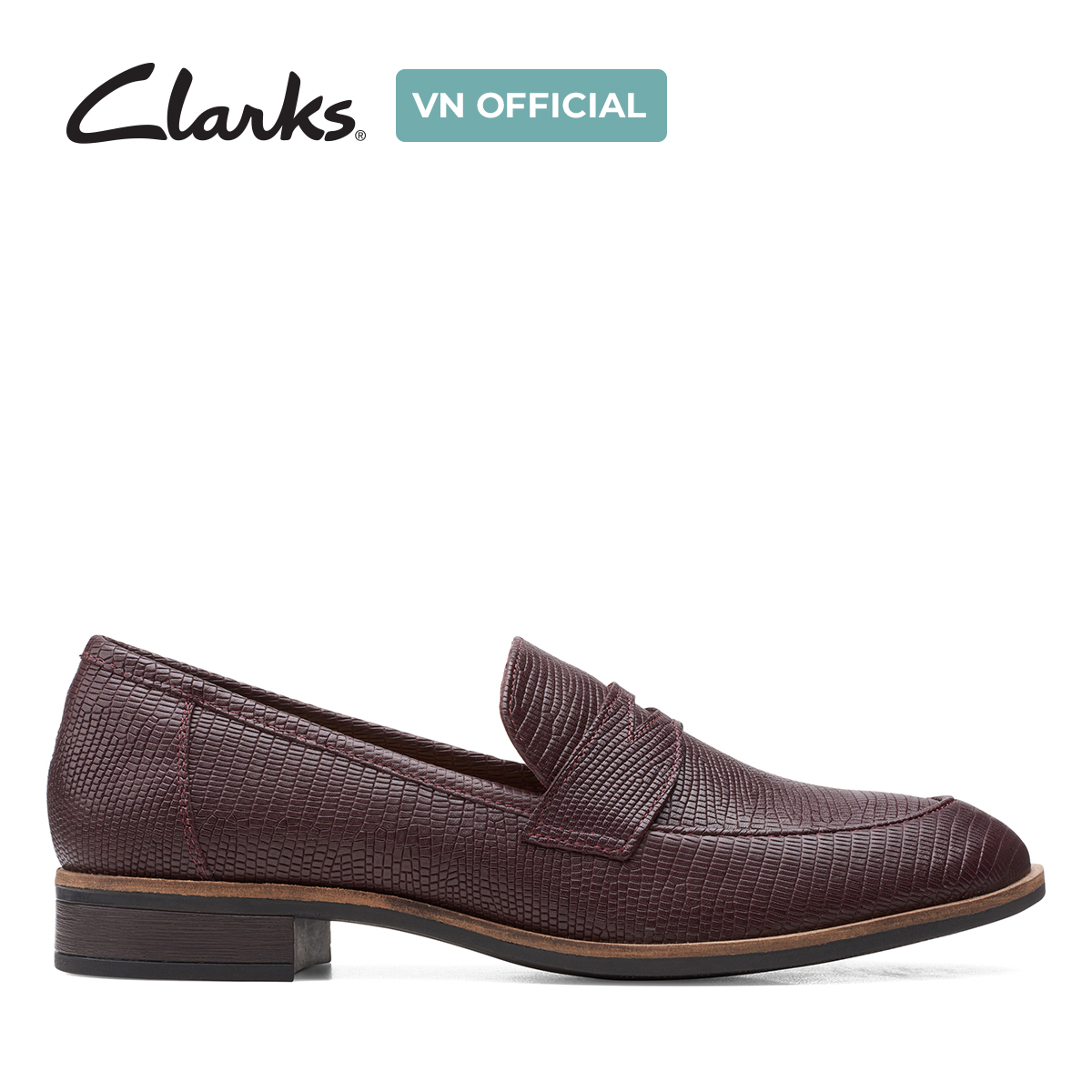 Giày Lười Da Nữ Clarks - Trish Rose