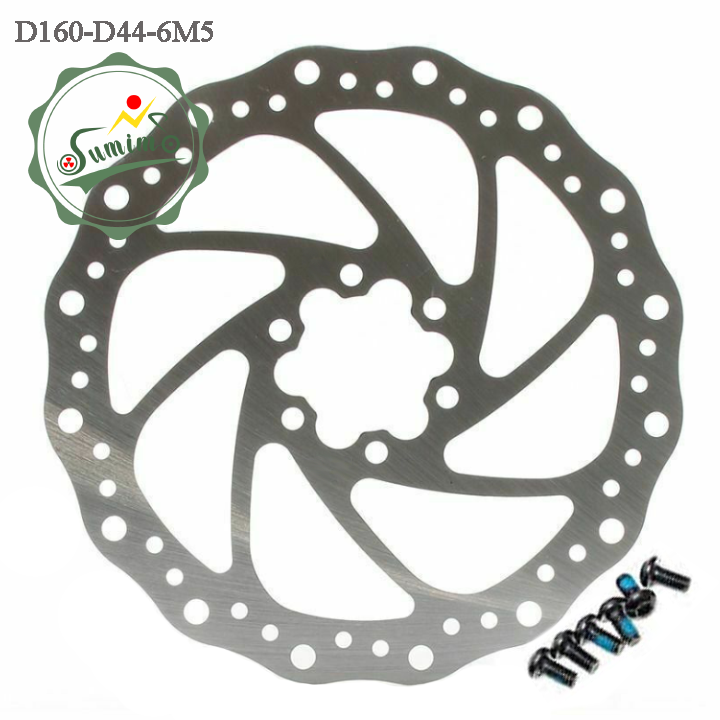 Dĩa thắng xe đạp - dĩa thắng d-160mm 6 ốc