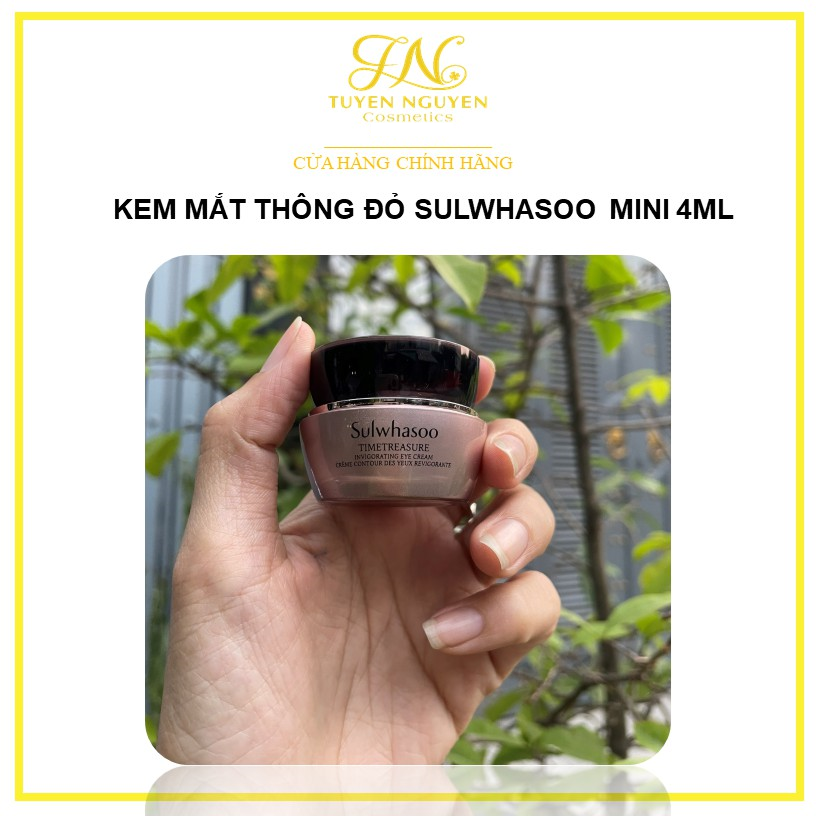 Mini kem mắt thông đỏ Sulwhasoo 4ml