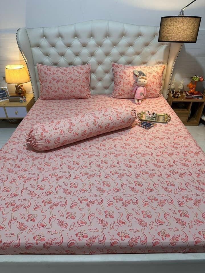Bộ drap ga thun siêu lạnh lụa chất cực mát