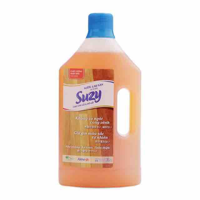 Nước lau sàn gỗ suzy nhật bản 4L