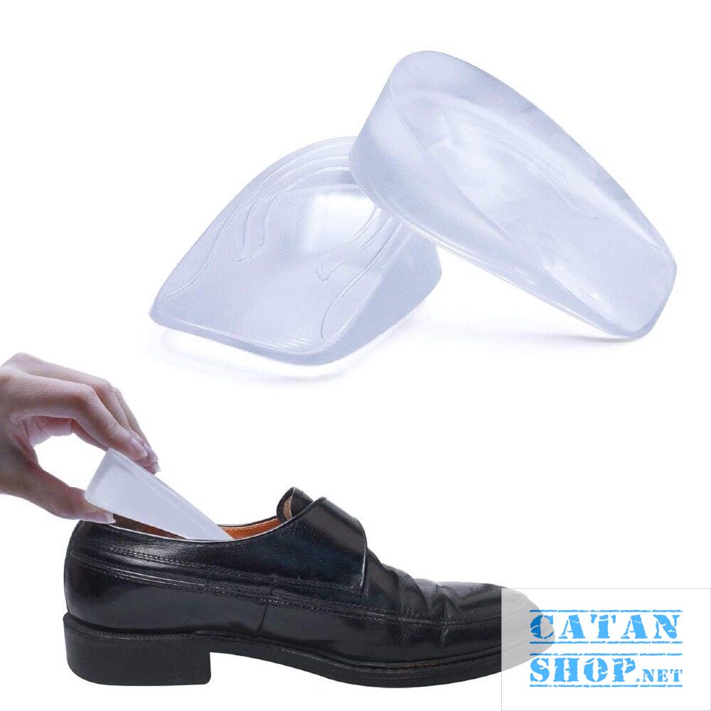 Shoe insoles height increase molded silicon monolithic ultra smoothness, Buskin,-padded shoes heel gd192-tccduc
