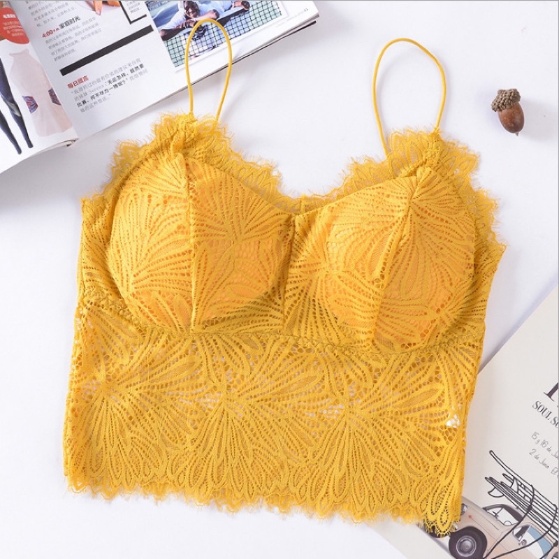 ♥️ áo lót nữ ♥️ áo bra ren cao cấp croptop dây mảnh siêu xinh bralette dây mảnh