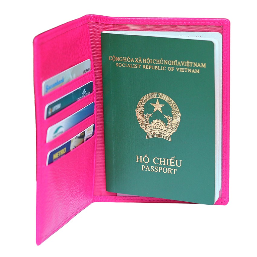 Ví đựng passport Nữ - Raica Hồng