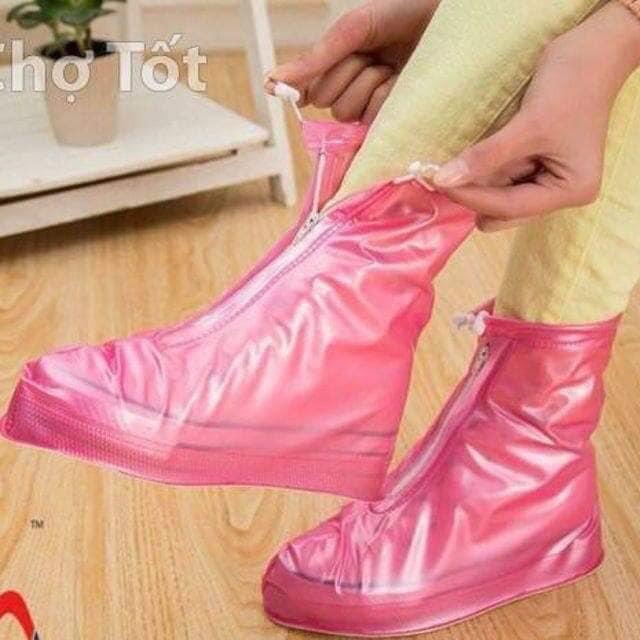 [HCM]Ủng bọc giày đi mưa bảo vệ giày dép