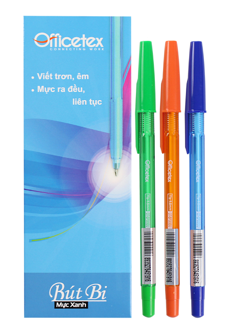 Bút bi mực xanh/ot-bp009bu