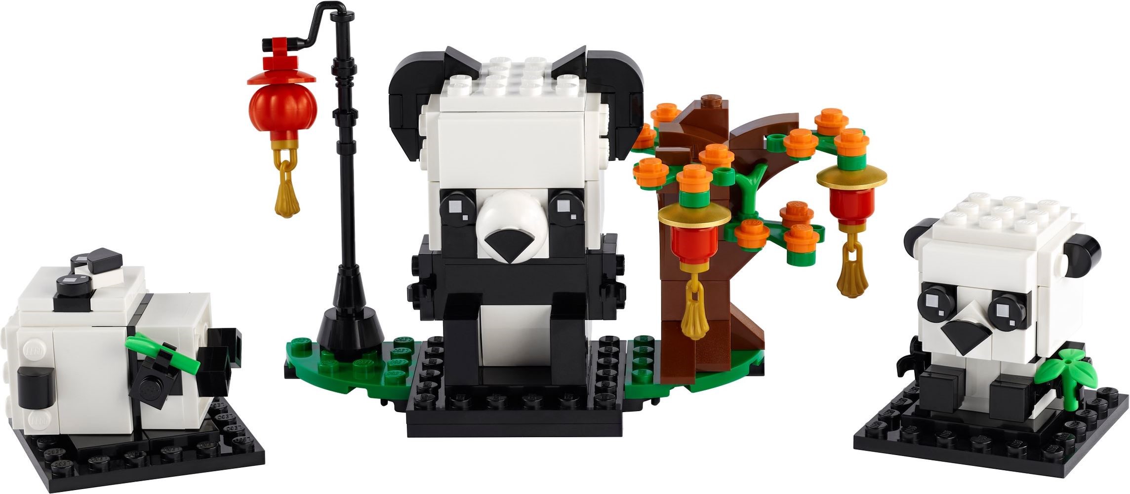 LEGO BrickHeadz 40466 Exclusive: Mẹ con Gấu trúc