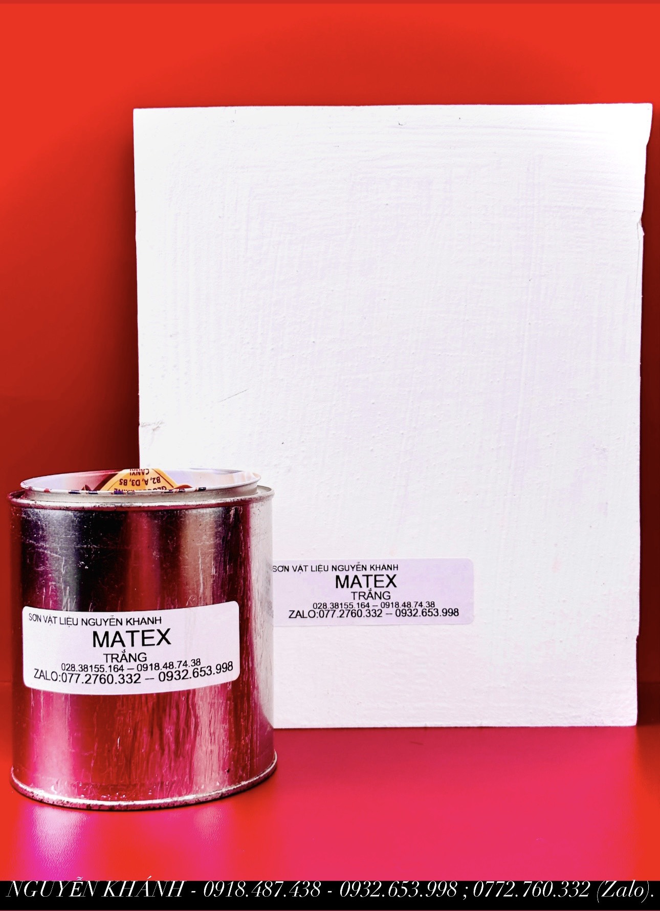 Sơn nước Matex đen, trắng chính hãng nippon