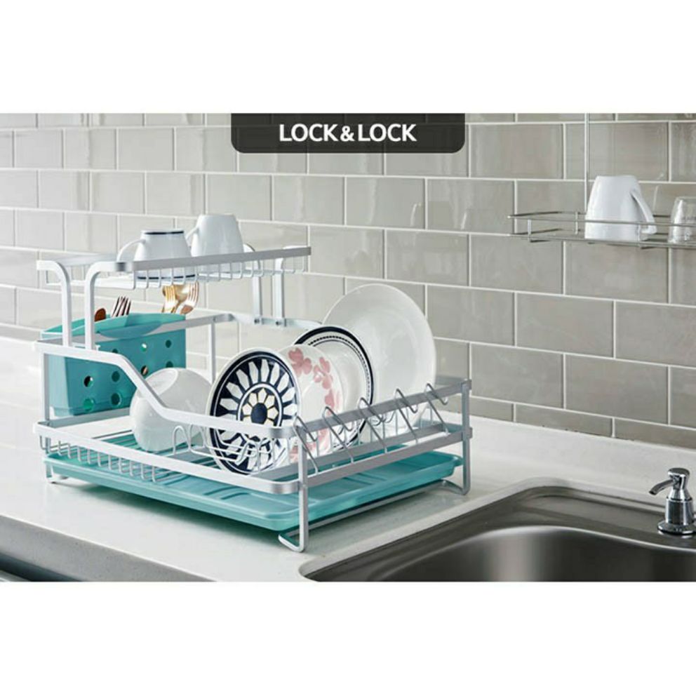 Kệ úp chén bát 2 tầng lock&lock ldr204