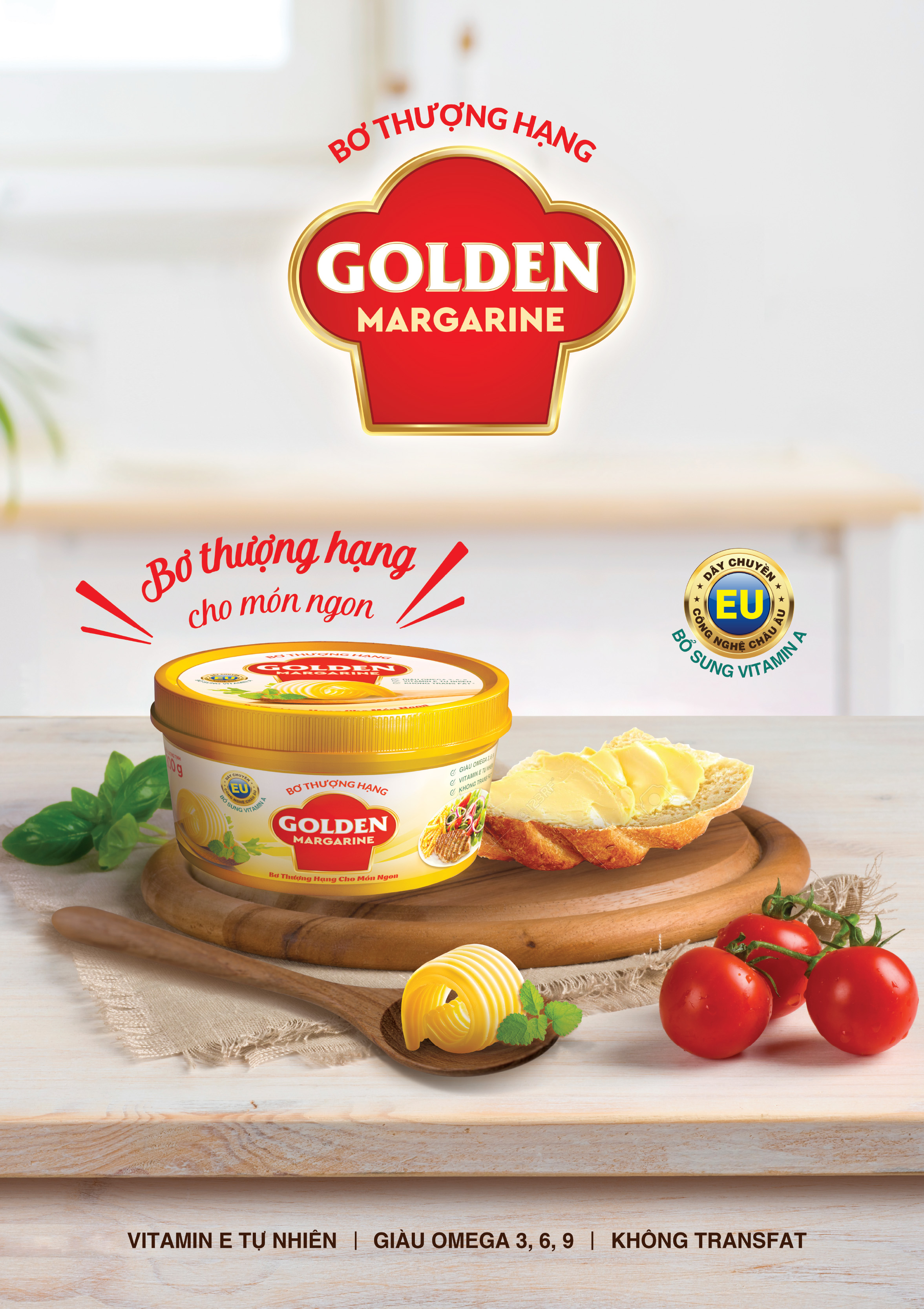 Bơ Thượng Hạng Golden Margarine 80gr