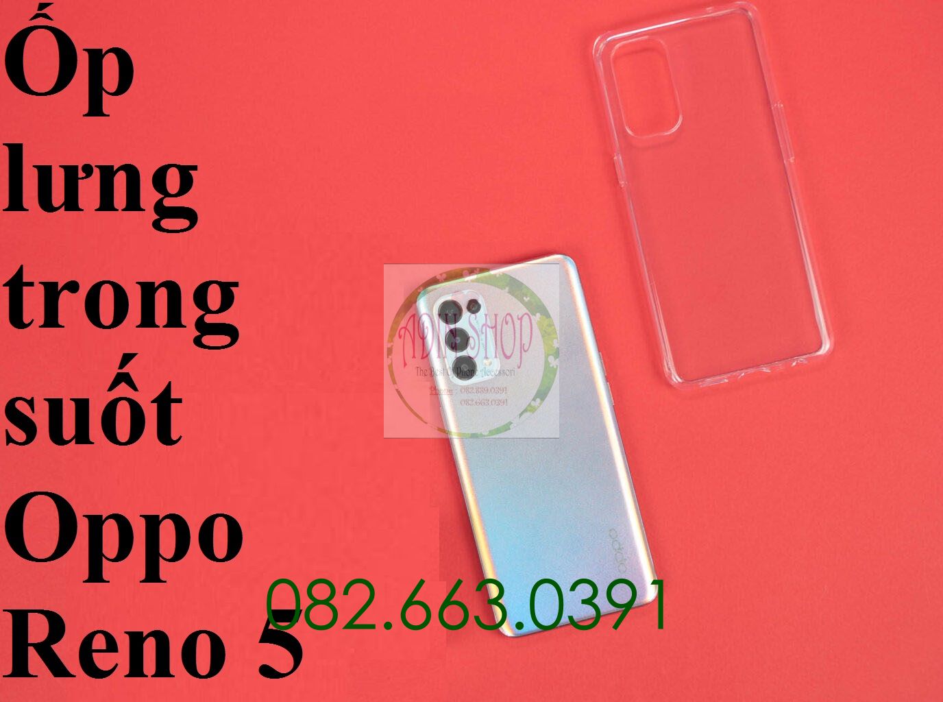 Ốp lưng Oppo Reno 5 (Reno5 ) 4G / 5G dẻo trong