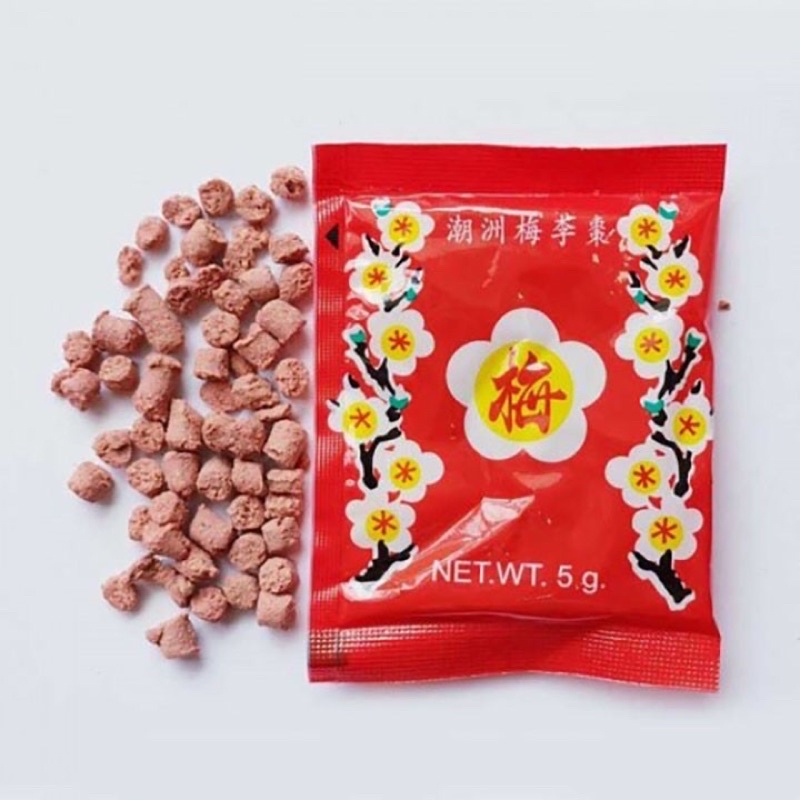 [ HÀNG CHUẨN SIÊU NGON ] Combo 100 gói kẹo xí muội hoa mai Thái Lan (Date mới 12 tháng)
