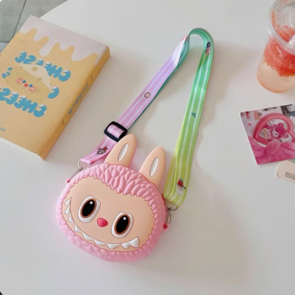 Túi silicon labubu mẫu mới dễ thương hot trend cho bé