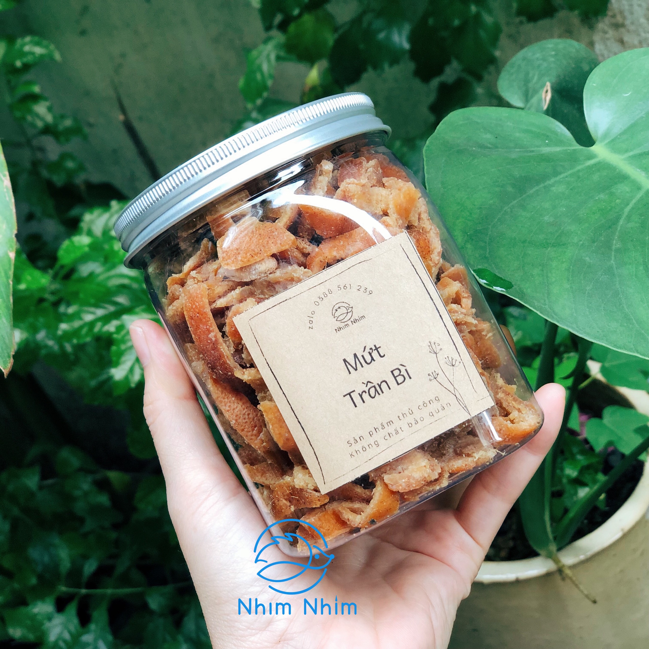 Mứt Trần Bì Đà Lạt Làm Từ Vỏ Cam Quýt Và Cam Thảo Hàng Thủ Công Không Chất Bảo Quản