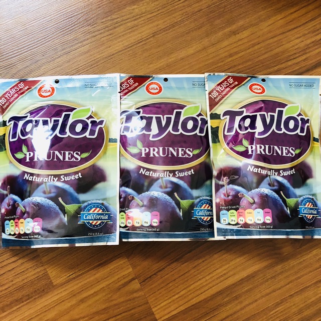MẬN KHÔ TỰ NHIÊN TAYLOR (gói 50g và 250g)
