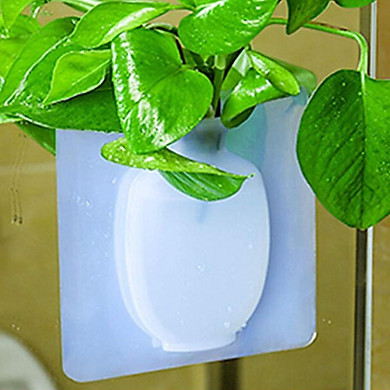 Bình hoa dán tường bằng silicon TIỆN DỤNG