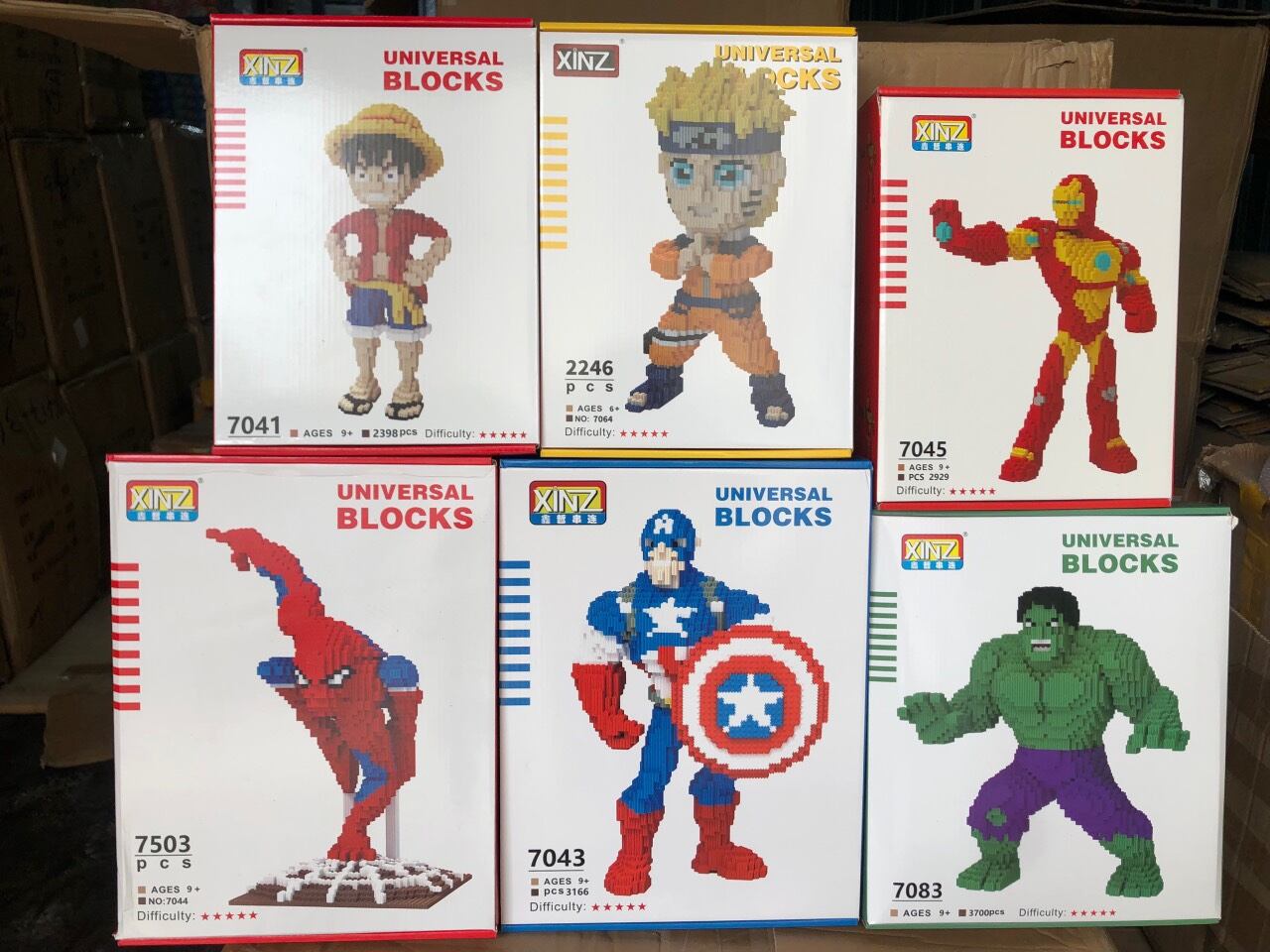 BỘ LEGO LẮP RÁP MÔ HÌNH NGƯỜI SẮT