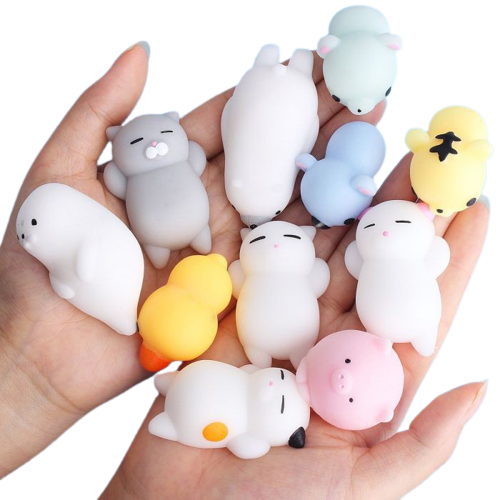 Thú mochi xả stress - Đồ chơi thú mochi squishy (Giao ngẫu nhiên 1 con)
