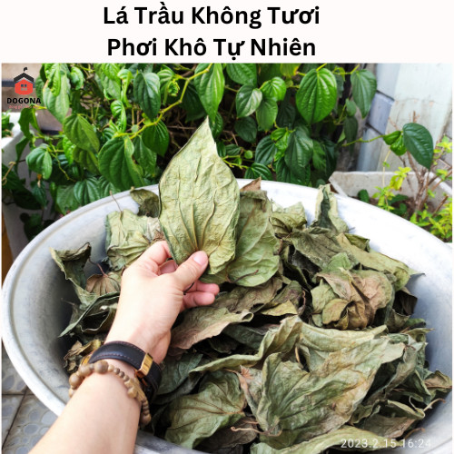 Lá trầu không khô, xông vùng kín, se khít cô bé sau sinh