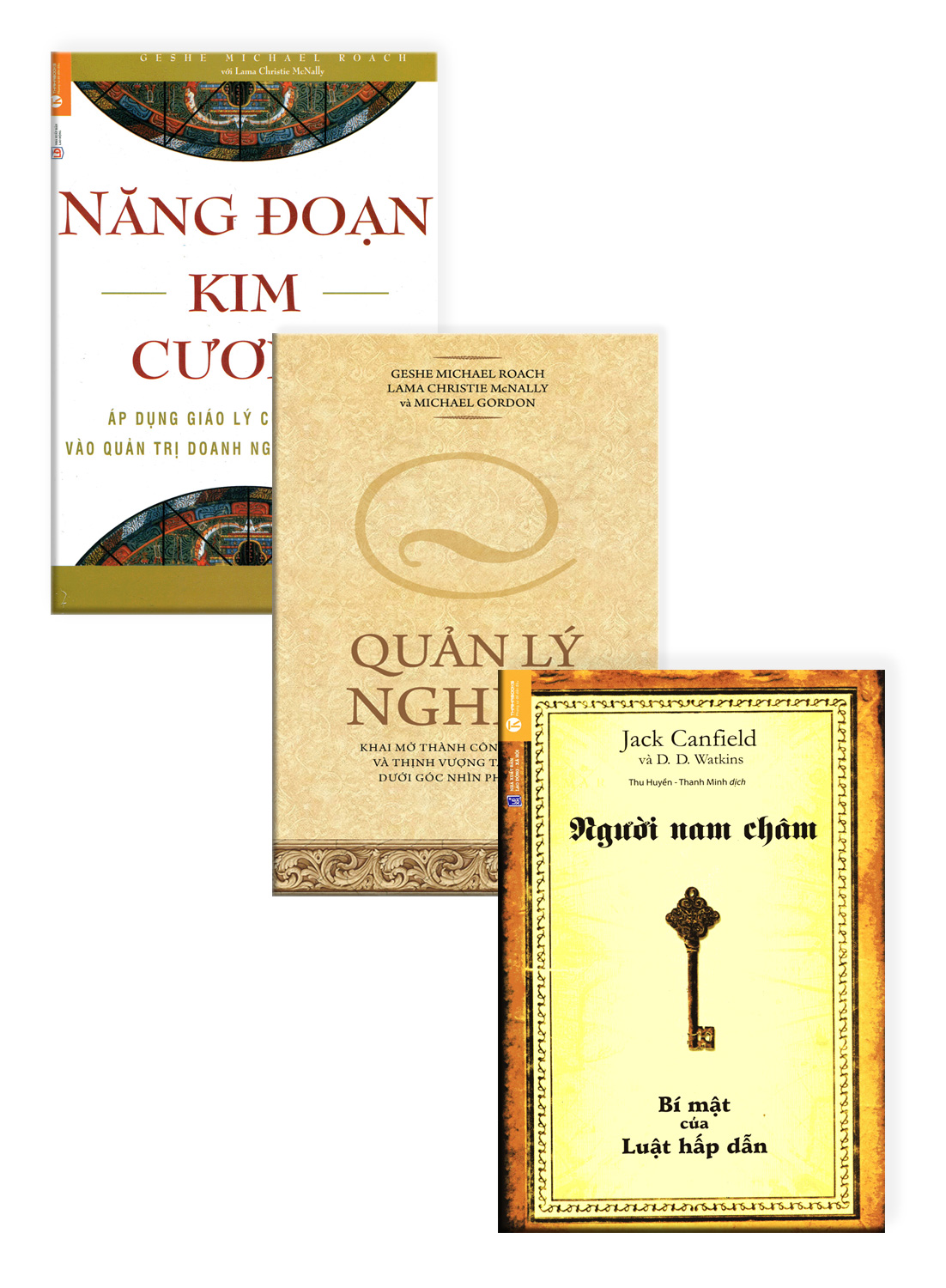 Combo Năng Đoạn Kim Cương + Quản Lý Nghiệp + Người Nam Châm (Bộ 3 Cuốn) - THA  - Newshop