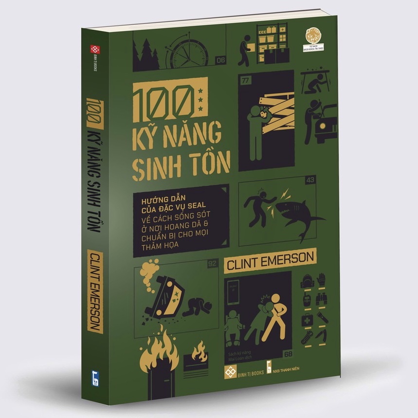 Sách - 100 kỹ năng sinh tồn - đinh tị books