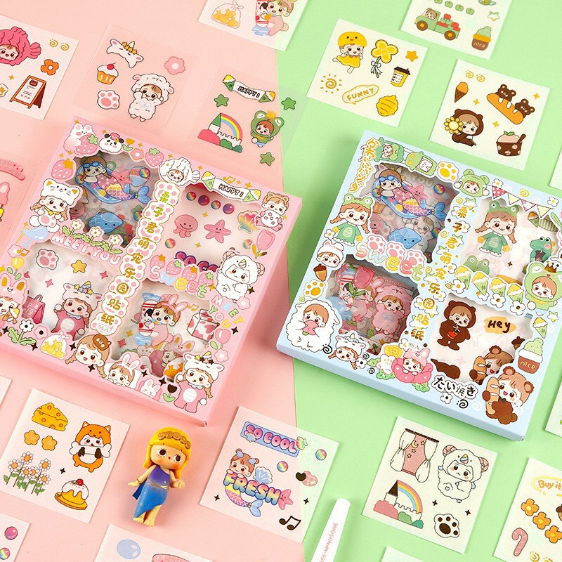 [HCM]STICKER 96 miếng - Dán cực xinh