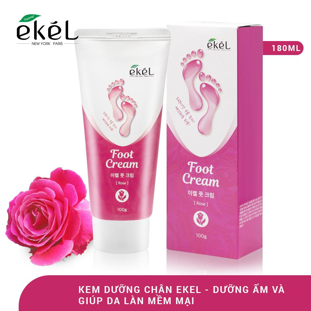 [HCM]Kem dưỡng da chân hoa hồng Ekel - Ekel Foot Cream Rose