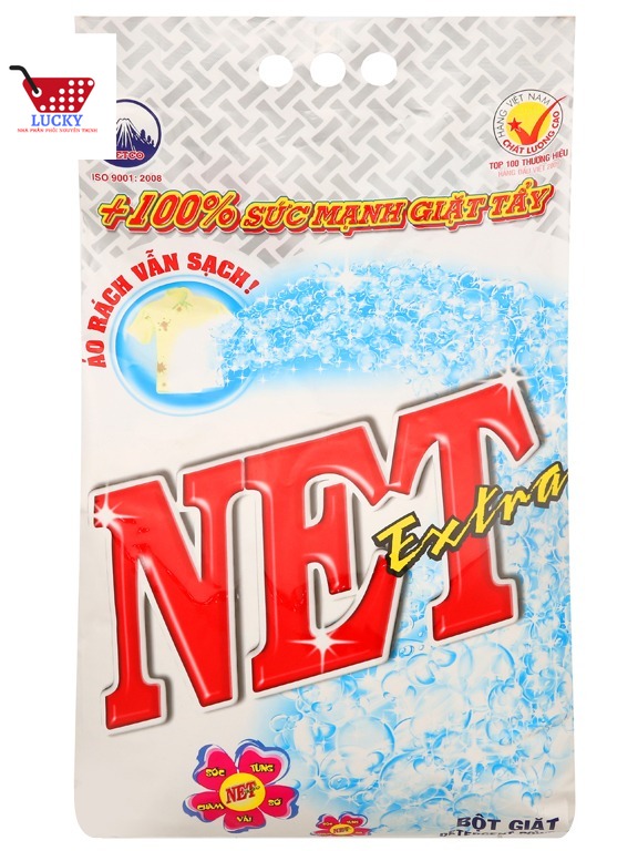 Bột giặt  Net 5,5kg Extra Hương hoa -  Hoa Thiên Nhiên