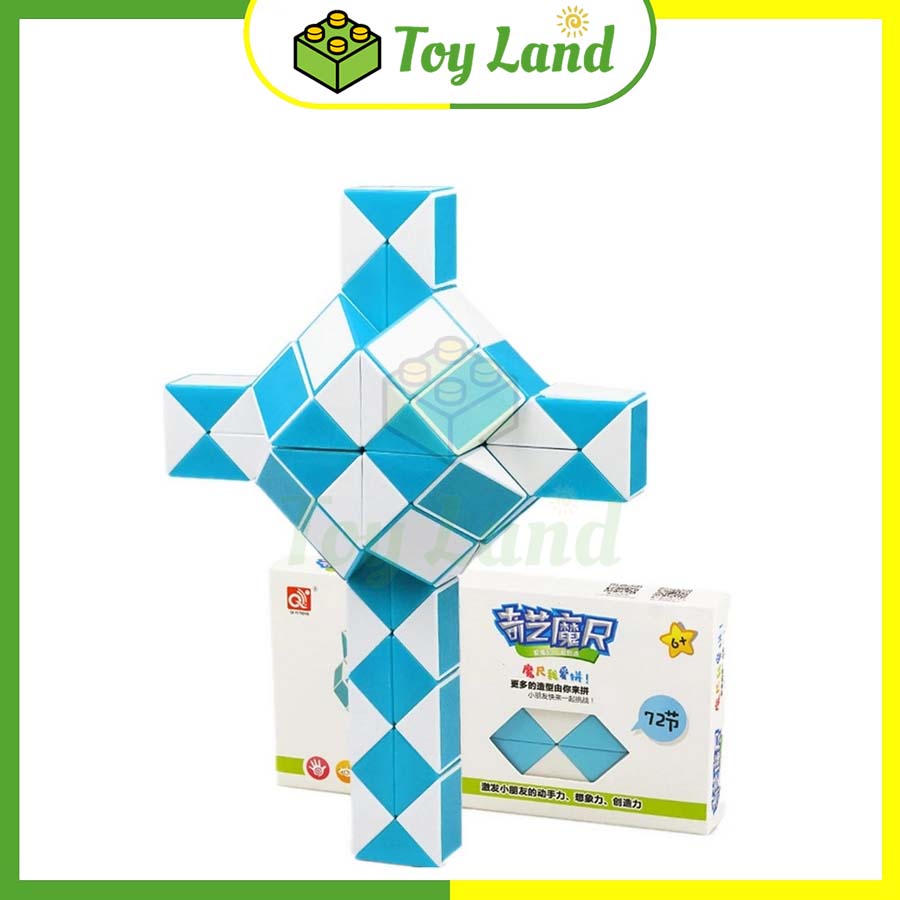 Rubik qiyi snake cube rubic biến thể rắn 24/36/48/60/72 đoạn đồ chơi