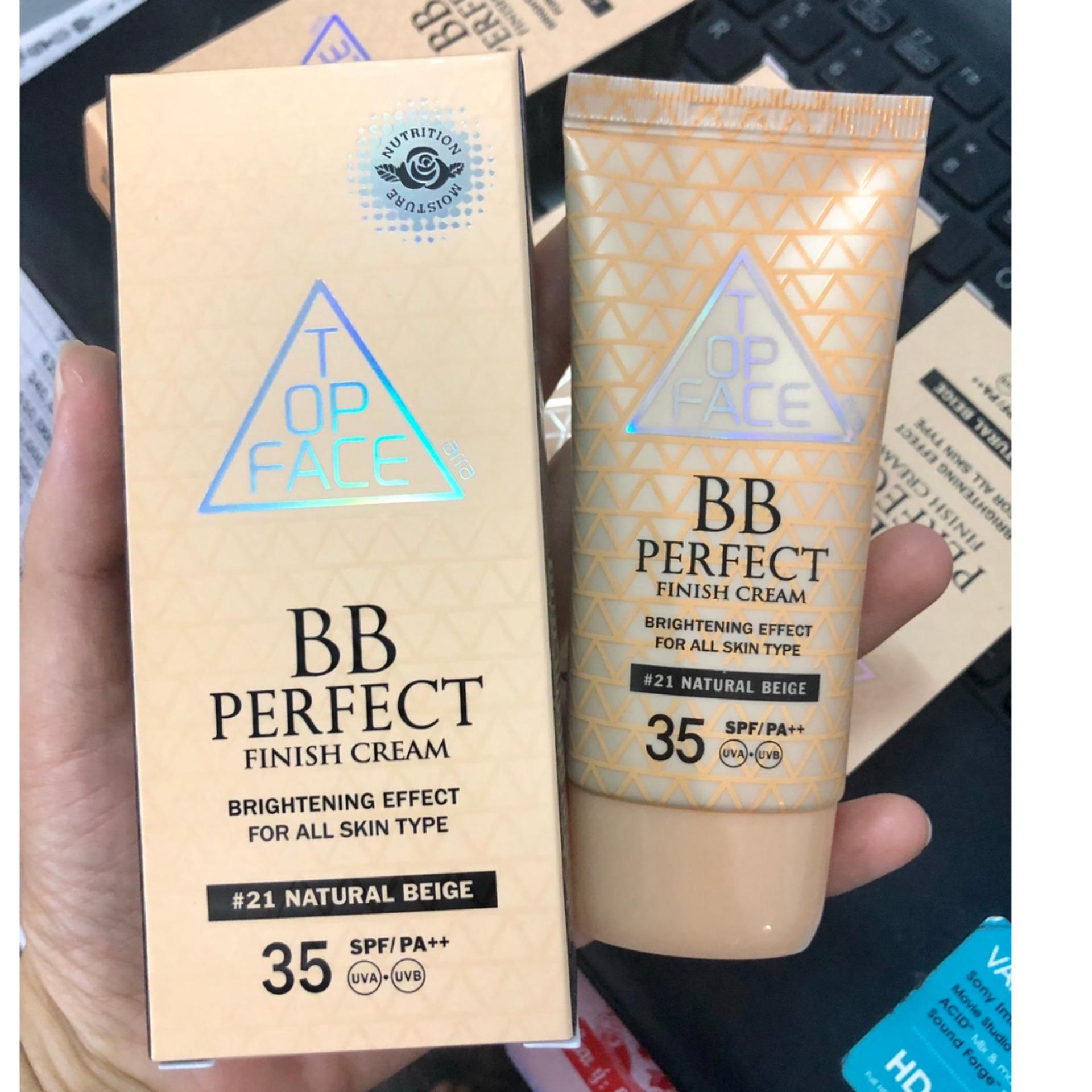 Kem nền TOP FACE BB Perfect Finish Cream 50+ SPF