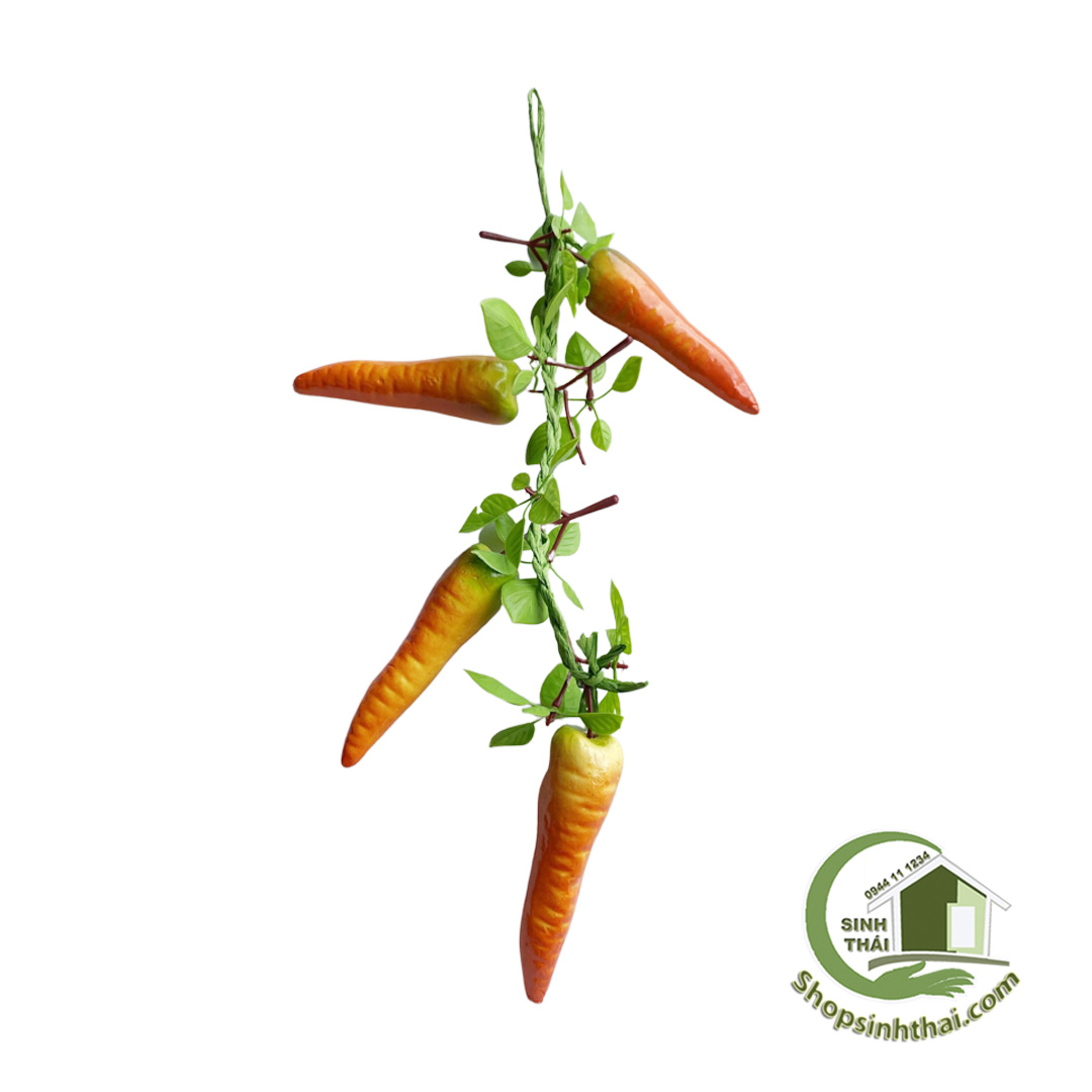 Dây củ cà rốt giả - Dây củ quả giả cao cấp [ Kho sỉ ]