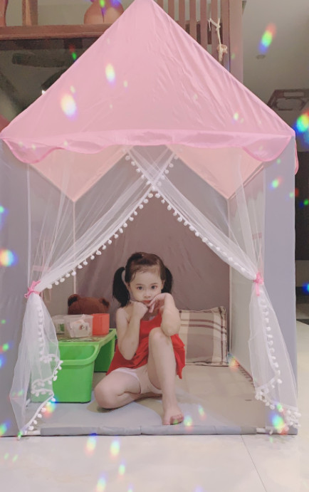 Lều chơi cho bé S5 đáng yêu (khung PVC)
