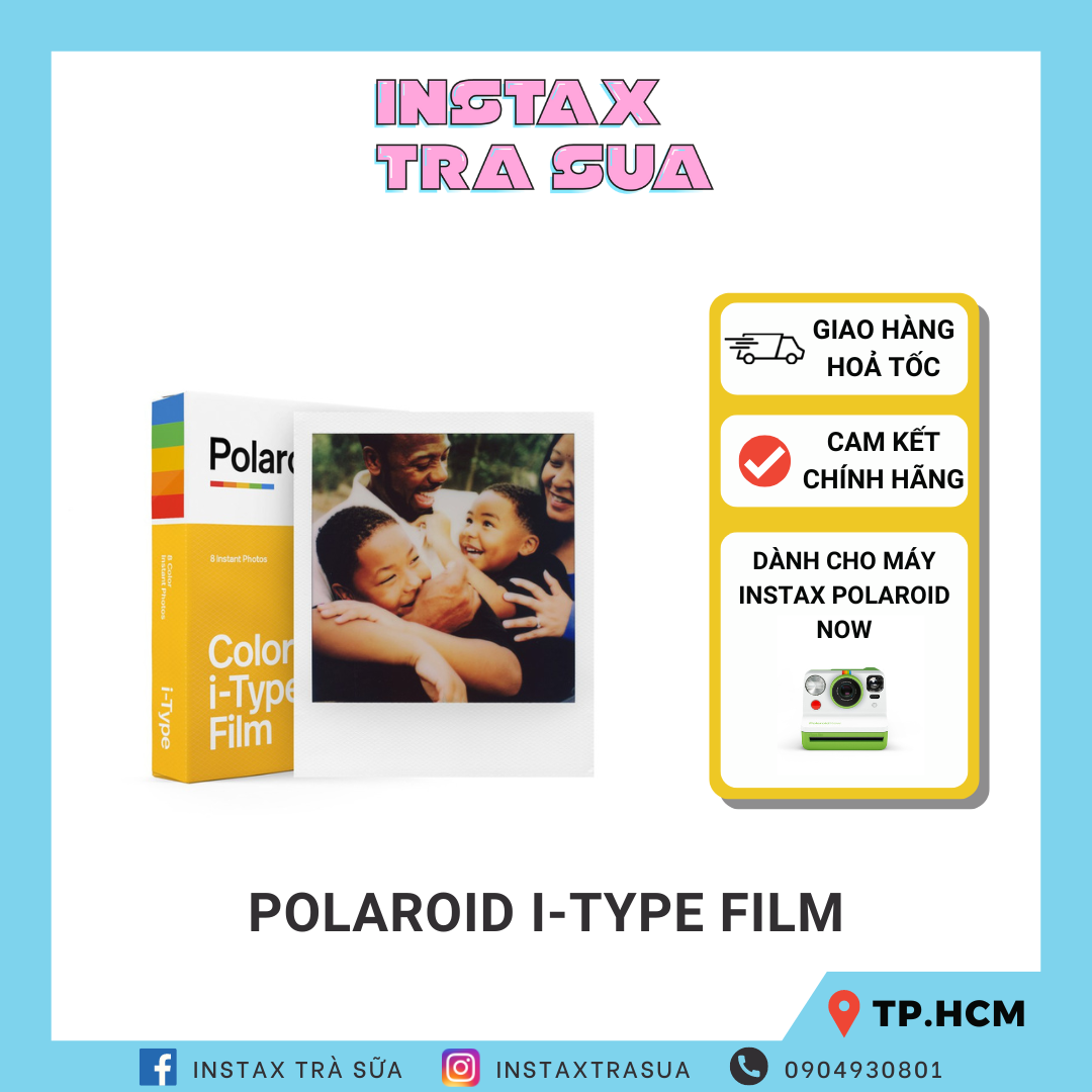 Polaroid I-type film - FIlm chụp ảnh lấy ngay Polaroid i-Type Chính hãng