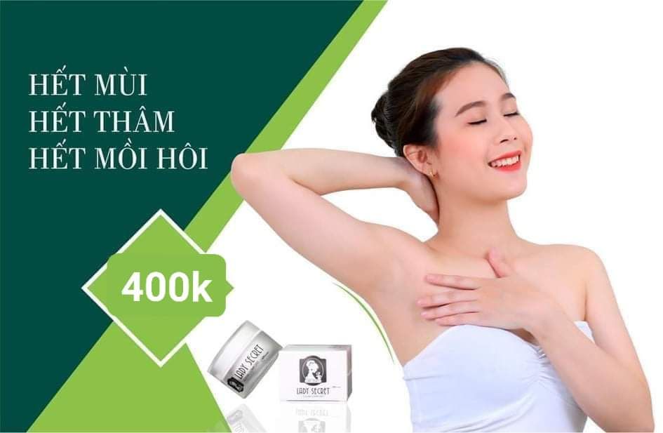 phấn lady secret hết hô nách thâm nách