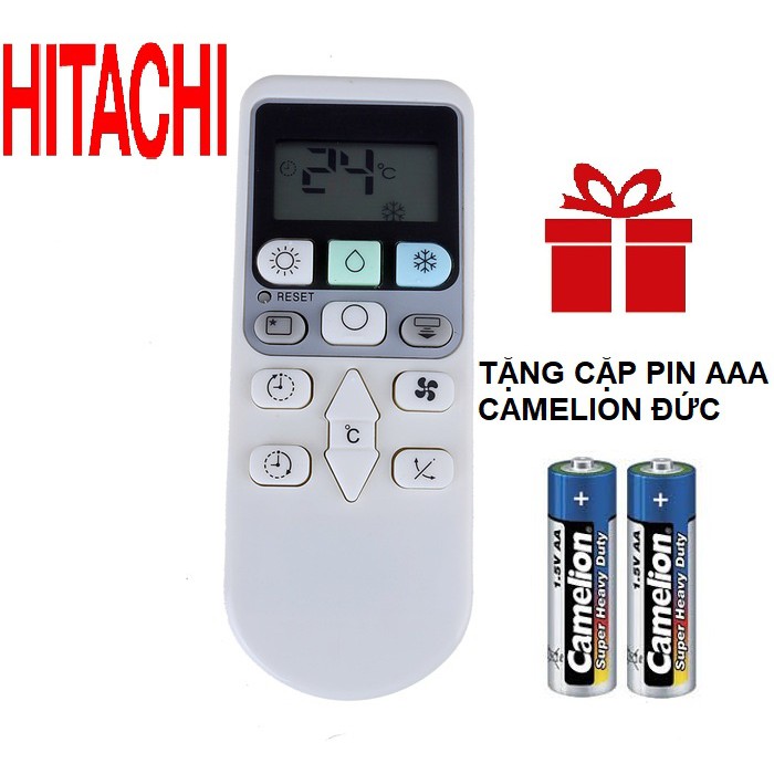 Remote máy lạnh hitachi rar-3v2 - điều khiển điều hòa hitachi rar-3v2