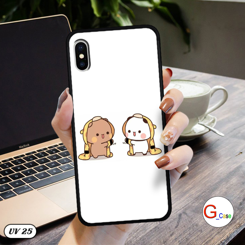 Ốp Iphone Xs Max lưng nhám -ngộ nghĩnh