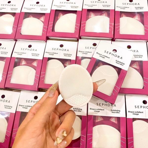 Miếng rửa mặt Sephora Exfoliating Face Disc, Pháp cho mọi lứa tuổi
