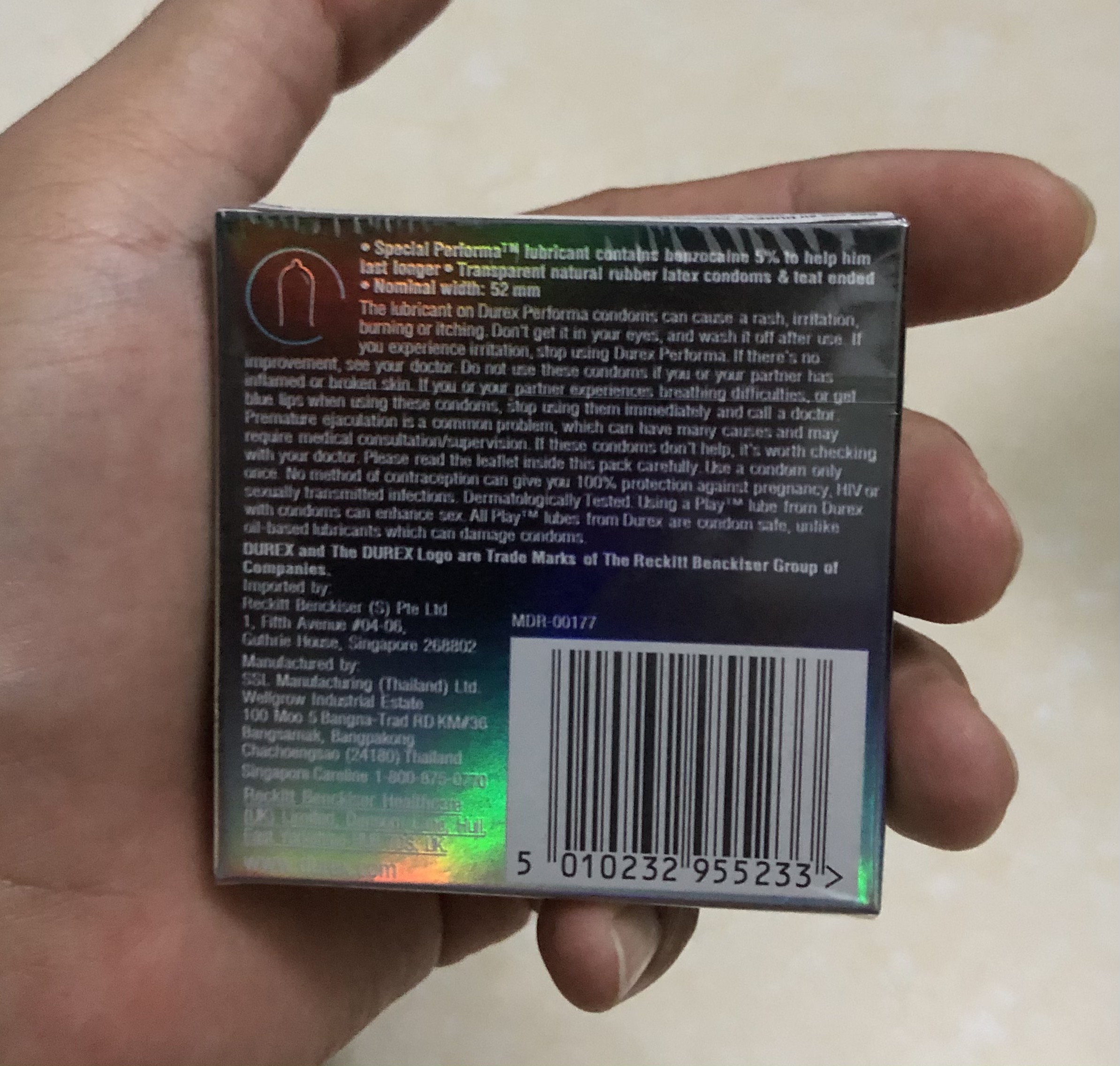 [HCM]hộp 3 cái bcs performa