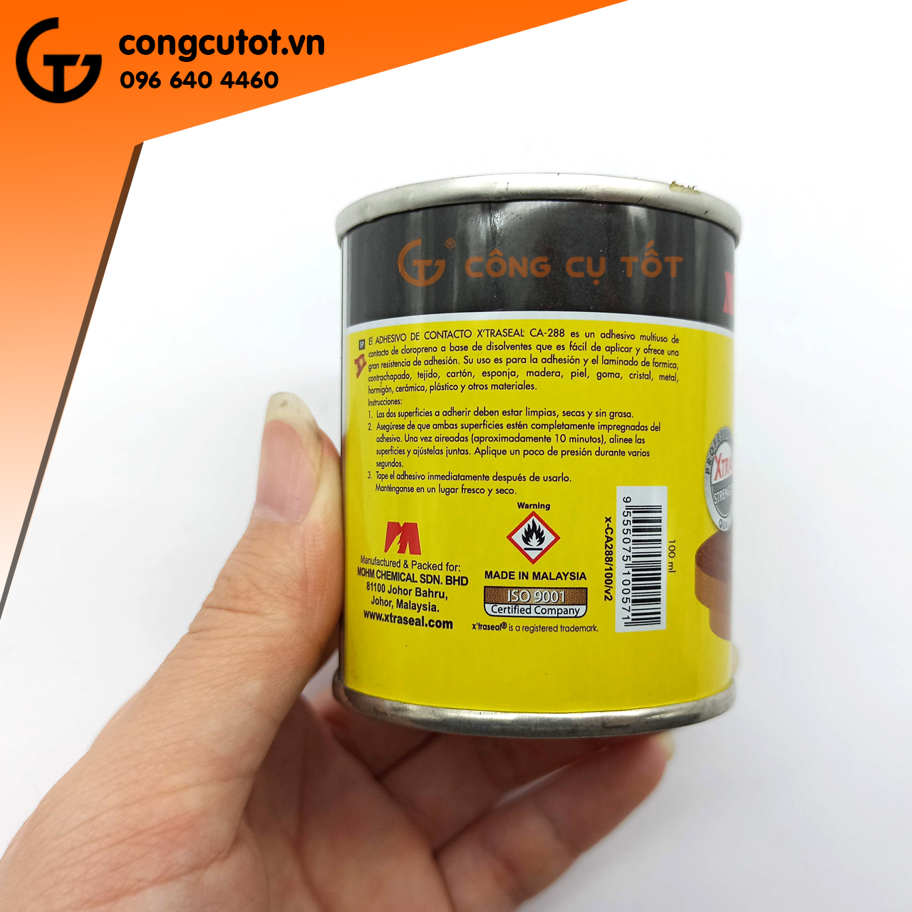 Keo dán đa năng X'traseal CA-288 Malaysia 100ml