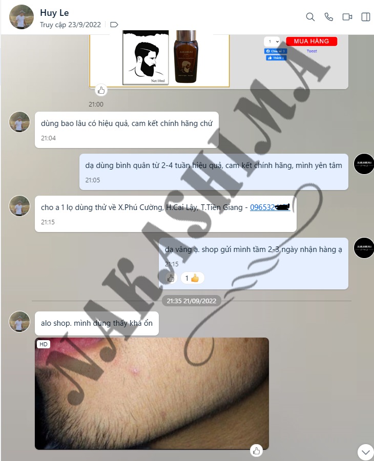 Serum Mọc Râu Quai Nón Chính Hãng Elanis