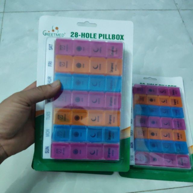 Hộp Chia Thuốc Theo Tuần