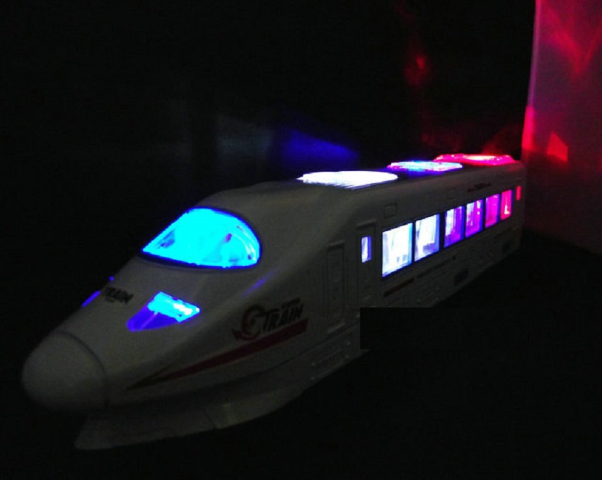 Đồ chơi mô hình tàu cao tốc có đèn led độc đáo cho bé