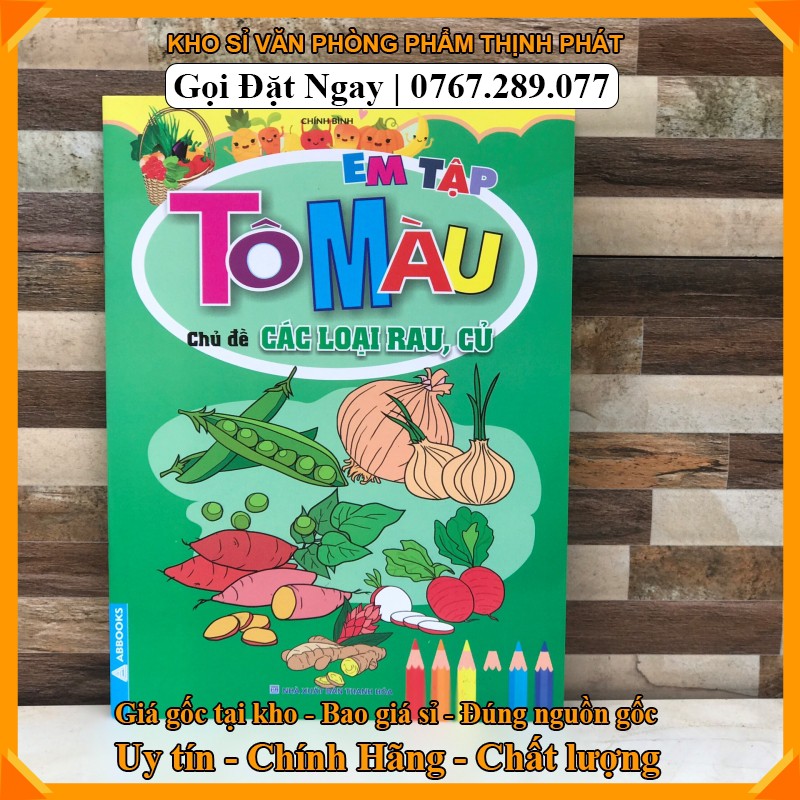 EM TẬP TÔ MÀU THEO CÁC CHỦ ĐỀ[VPP THỊNH PHÁT]