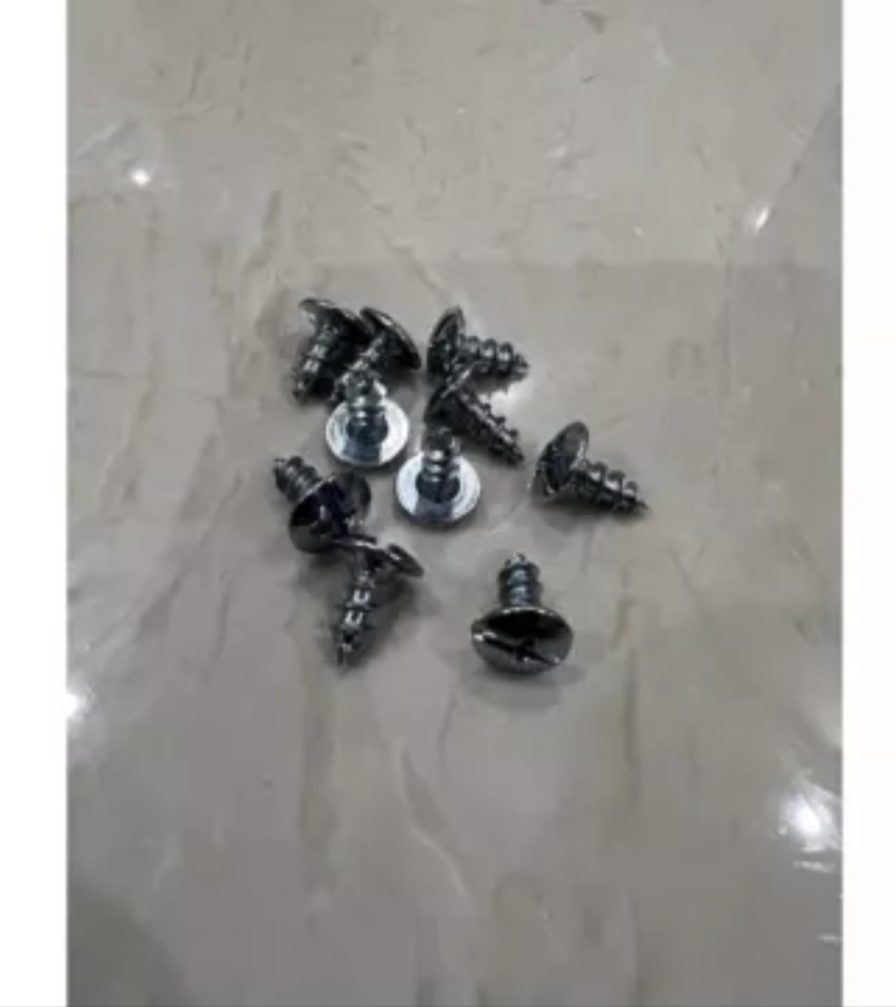 Combo 100 ốc vít đầu dù bake M4 M5 inox 304 1cm (1 phân)