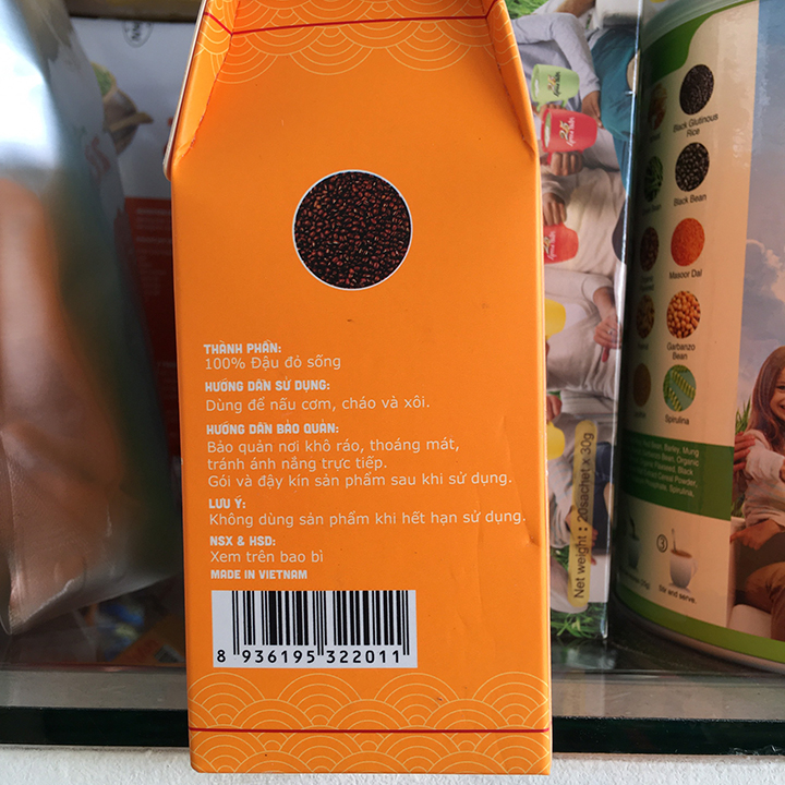 Đậu đỏ sống(Xích tiểu đậu) Quy Nguyên 400gr