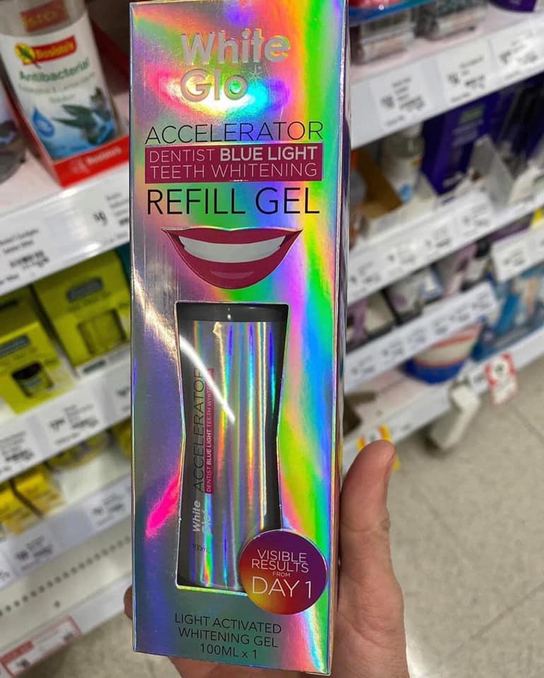 Gel trắng răng White glo