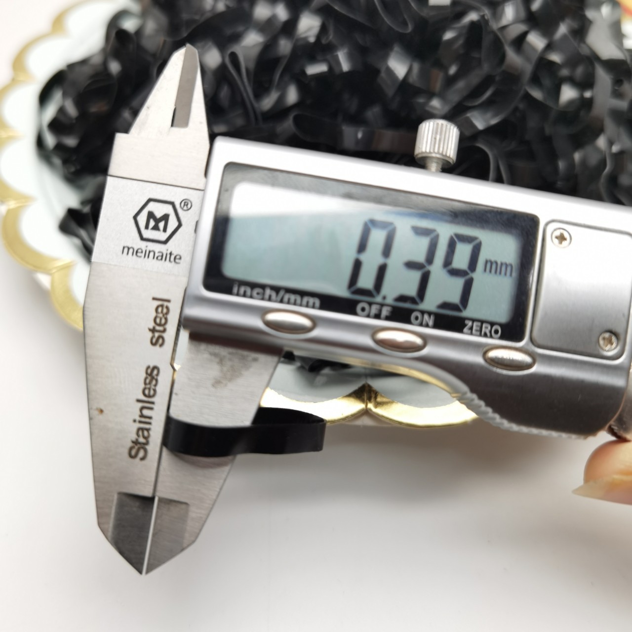 (CÂN ĐỦ) 100 gram Thun Cột Tóc Đen Bản To, Chun Buộc Tóc Siêu Dai