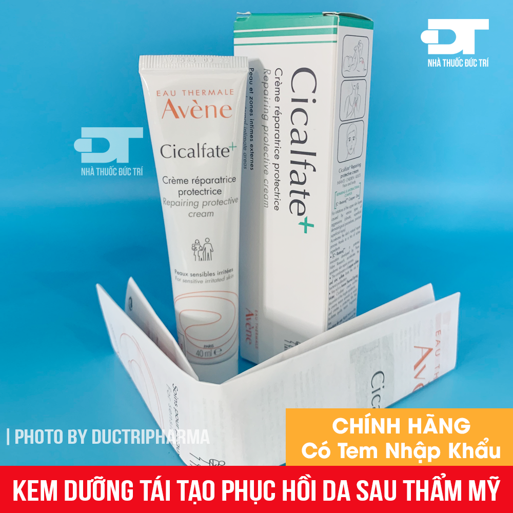 AVENE CICALFATE + CREAM - KEM PHỤC HỒI DA - LIỀN SẸO - GIẢM THÂM