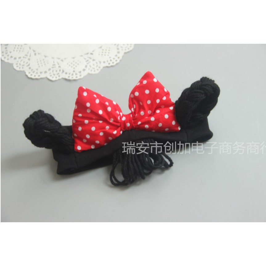Băng đô tóc giả, turban cho bé BD51 Mimo Baby